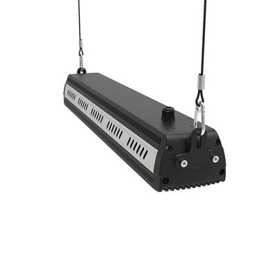 Nhôm 200W LED Linear High Bay Đèn màu đen thực tế